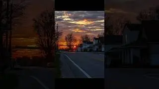 Pretty sunset photography! 😍🙌 #prettysunset #sunsetphotography #photography #ohio  4-6-24