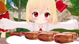 【東方MMD】おちびなルーミアと山姥