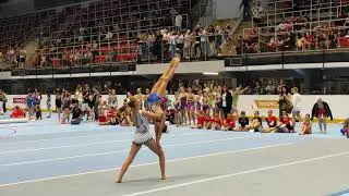 Super Liga Akrobatyki Sportowej Świdnica 2023 Olivia Karlińska,Stanisława Sołtysiak 2k Youth