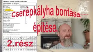#26# Cserépkályha bontás és új cserépkályha építése 2. rész