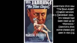 Marlene Dietrich sings in German 