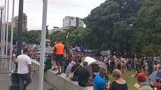Day 2 #CampFreedom on Parliament grounds #Convoy2022NZ