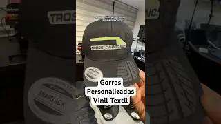 Gorras personalizadas vinil textil DTF sublimaci&oacute;n #gorras #gorra #viniltextil #gorraspersonalizadas