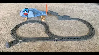 Thomas and Friends Close Call Cliff Set Track Build