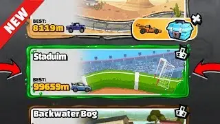 HILL CLIMB RACING 2 - New Adventure Map STADIUM