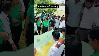 Vermicompost training #organic #farming #farmer #yt #youtuber #youtubeshorts #youtube #shortvideo