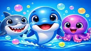 Ocean Animals Names & Sounds | Animals for Kids | English Kids Song