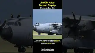 French A400M transport aircraft @ Orleans Airshow