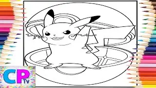 Pokemon Go Got Pikachu/Pokemon Go Ball/Creative Drawing//Relaxing Coloring for Pokemon Fans