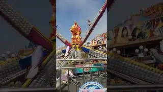 THE FLYING ELEPHANTS RIDE #shorts #viral #trending  #satisfying
