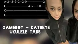 Gameboy - Katseye | Ukulele Tabs | easy tutorial | uke.withme