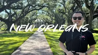 Vlog 68: New Orleans 新奥尔良 | French Quarter | Oak Alley Plantation | swamp tour | Jazz | WWII Museum