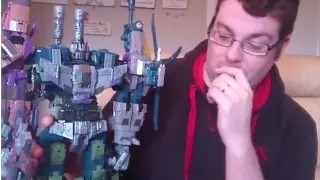 John G's Transformers vids: #RobotWankers: FeBruticus Jinbao Ko Oversized Warbotron Bruticus.