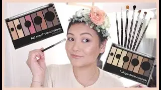 MUST HAVE Eyeshadow Brushes Tutorial ft. NEW Covergirl Full Spectrum Palette
