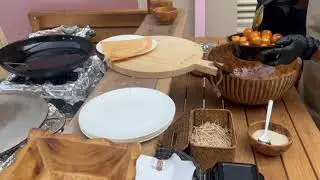 Dubai Arabic breakfast 🥞