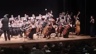Orquestra com Grupo Houver, Maestro Cesar Tim&oacute;teo,Isadora C&acirc;ndida e Otto Hanriot no teatro Minas Fin