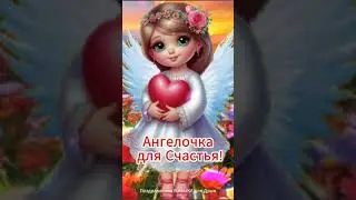 Ангелочек Счастья! Хорошего дня тебе! An angel for Happiness! Have a nice day to you!  #хорошегодня