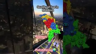 Quality of life in Moldova #europe #moldova #mapping