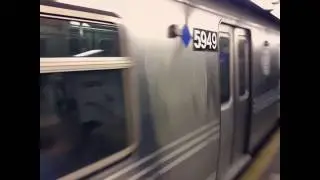 R46s #5949 & #6067 leaving 72nd Street