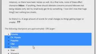 Patch Notes Review (5.23)