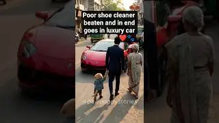 😡 Rich Man Beat a Poor Shoe Cleaner&hellip; Then THIS Happened 🐶💔 | Part-1