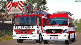 Emergency 112 in Nuremberg 🚨 Police & Firefighters Race Against Time | 4K Simulation