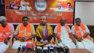 Invited by the Pondicherry BJP Unit as an  intl conservative Expert to speak on Vikshit Bharat 2047