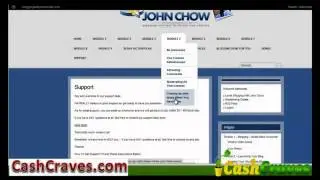 Blogging With John Chow Review Members Area Tour   YouTube