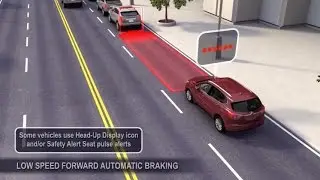 Forward Collision Alert with Forward Brake Assist (Speed under 60km/h) | myHolden Connect