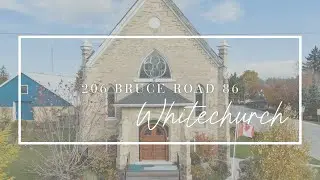 1895 Church Conversion for Sale in Whitechurch, Ontario | Historic Home Near Lake Huron & Lucknow