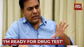 Telangana Minister KTR Accepts BJP Leader's Drugs Test Challenge If He Beats Himself With Chappal