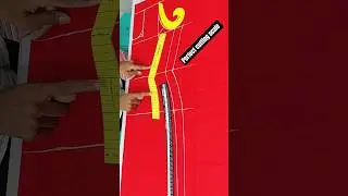 perfect cutting scale ( side fitting scale ) #shortvideo #sewingtricks #blousedesign