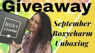 GIVEAWAY | September 2022 Boxycharm Premium Box | Non PR Unboxing