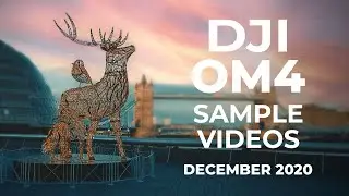 DJI Osmo Mobile 4 Samples | Huawei P30 Pro | London, Dec 2020 (DJI OM 4 Footage)