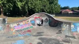 Pandemic Skate - Handplanting the oververt at Carnation 2020