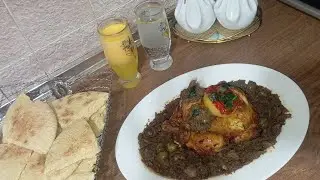 🌹روينة مكتقداش...روتين مسائي ❣️شاركت معاكم دجاج محمر في القلاية الهوائية بلا عذاب وبلا روينة✅