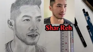03 | drawing portrait karenni singer/ Shar Reh