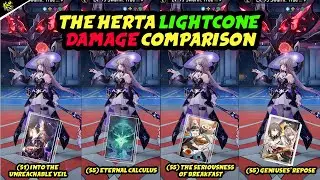 The Herta Light Cone Damage Comparison | Honkai Star Rail 3.0