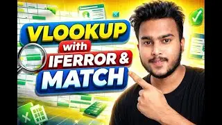 Excel Trick: VLOOKUP + MATCH = Powerful Combo 🔥