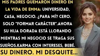 Ellos pagaron la universidad de mi hermana… y a mí me dejaron en ceros. Se arrepintieron de verdad…