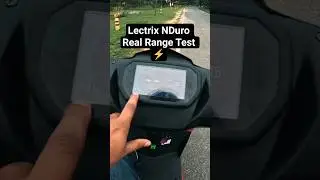 Lectrix NDuro Range Test 🔋 | 1% Battery Mein Kitna Chalti Hai? | Eco Mode Real Range Check