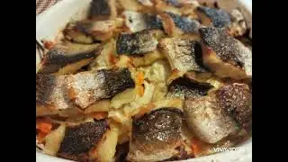Хек!#Диетический!#Без майонеза и сметаны!#Самый вкусный!#Вкуснее рыбы нет#Запечённая рыба#Хек!#
