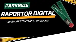 Raportor Digital PARKSIDE. Doar 25 lei pentru un instrument util &icirc;n gospodărie!