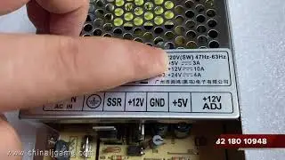 MH-100N-SSR24 5V 12V Power Supply For Roulette Game Video Slot Power Supply For Sale
