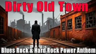 🎸Dirty Old Town - ⚠️Blues Rock & Hard Rock Power Anthem🤘