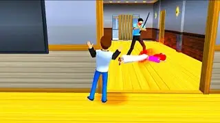Rina Yuta Murder Vs Police fight 😭 || #sakuraschoolsimulator #action #trending