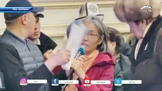Жеңишбек Токторбаев “Сулайман-Тоо” муниципалдык аймактык башкармалыгынын тургундары менен жолугушту