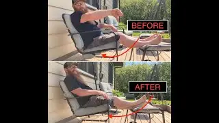Patio Furniture Repair Hack! Could you do it? Inexpensive and simple renewing saggy deck chairs!