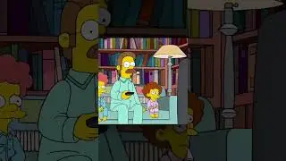 FLANDERS sonhou com a falecida esposa #simpsons #cartoon #desenho #desenhos #cartoons