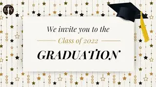 Graduation Day Invite Video Template 2022 | Invite Video No Copyright | Invite Video Without Text